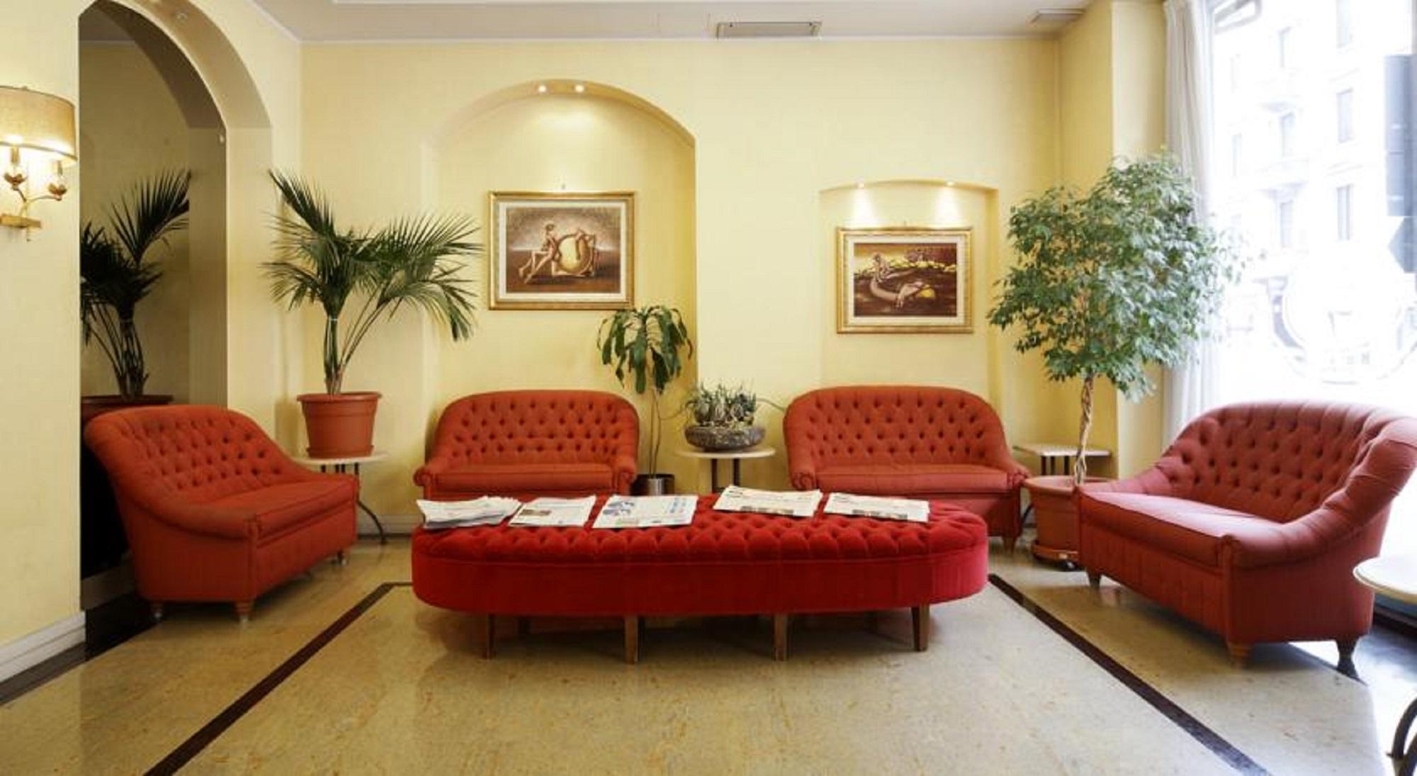 Hotel Terminal Mailand Interior foto